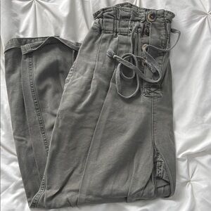 Green Free People Cargo Pants